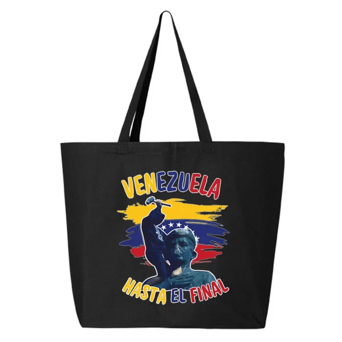 Hasta El Final Venezuela Flag Bandera De Venezuela 2024 25L Jumbo Tote