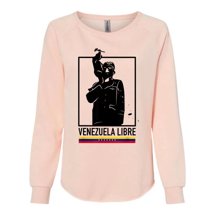 Hasta El Final Abajo Cadenas Venezuela Libre Womens California Wash Sweatshirt