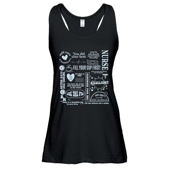 Healthcare Essentials Fill Your Cup First Ladies Essential Flowy Tank