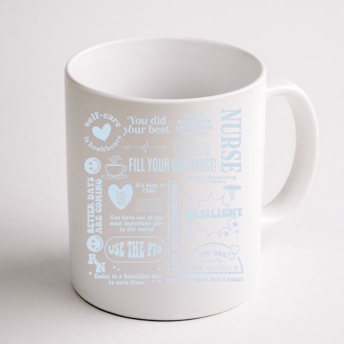 Healthcare Essentials Fill Your Cup First Front & Back Coffee Mug