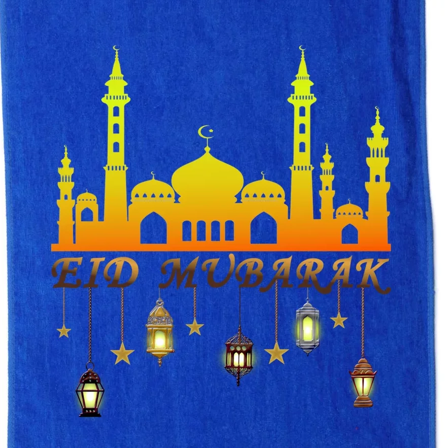 Happy Eid For Eid Alcool Giftfitr And Eid Alcool Giftadha Cool Gift Eid Mubarak Platinum Collection Golf Towel