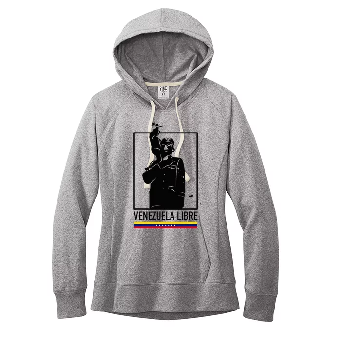 Hasta El Final Abajo Cadenas Venezuela Libre Women's Fleece Hoodie