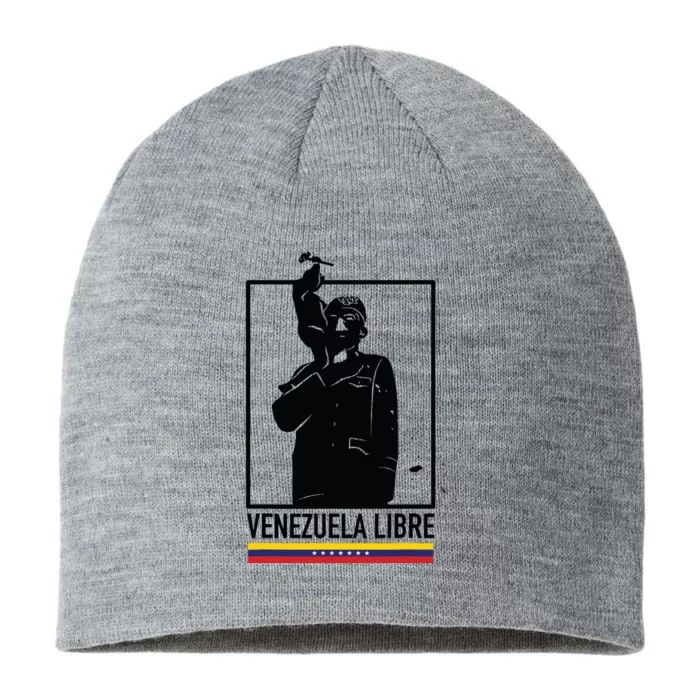 Hasta El Final Abajo Cadenas Venezuela Libre 8 1/2in Sustainable Knit Beanie