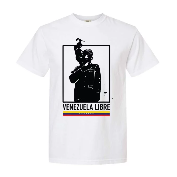 Hasta El Final Abajo Cadenas Venezuela Libre Garment-Dyed Heavyweight T-Shirt