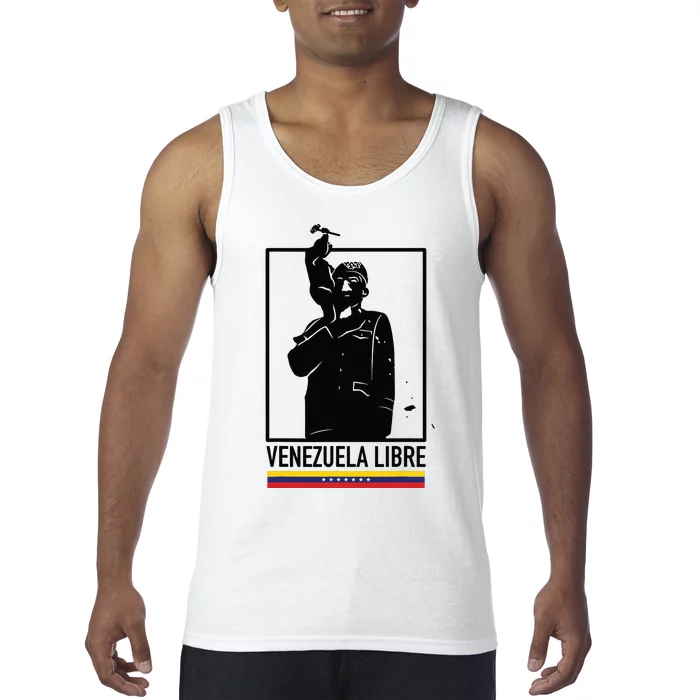 Hasta El Final Abajo Cadenas Venezuela Libre Tank Top