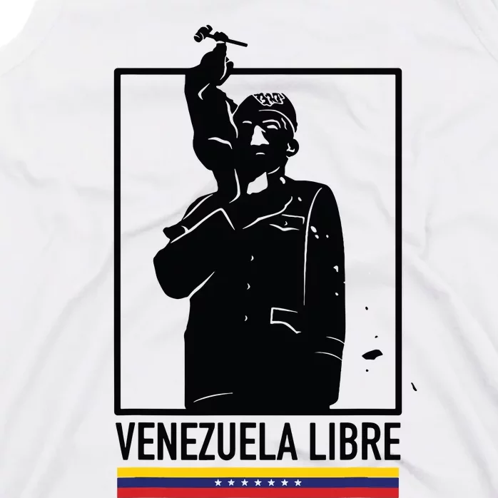 Hasta El Final Abajo Cadenas Venezuela Libre Tank Top