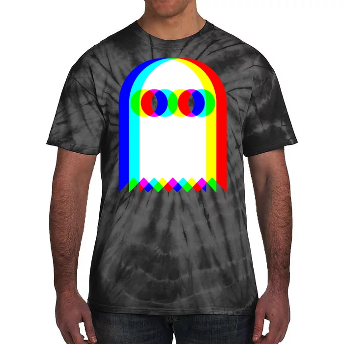 Halloween Edm Ghost Trippy Vaporwave Techno Rave Music Party Gift Tie-Dye T-Shirt