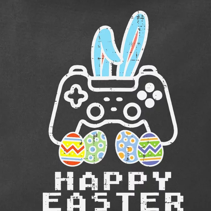 Happy Easter Game Controller Bunny Eggs Gamer Zip Tote Bag