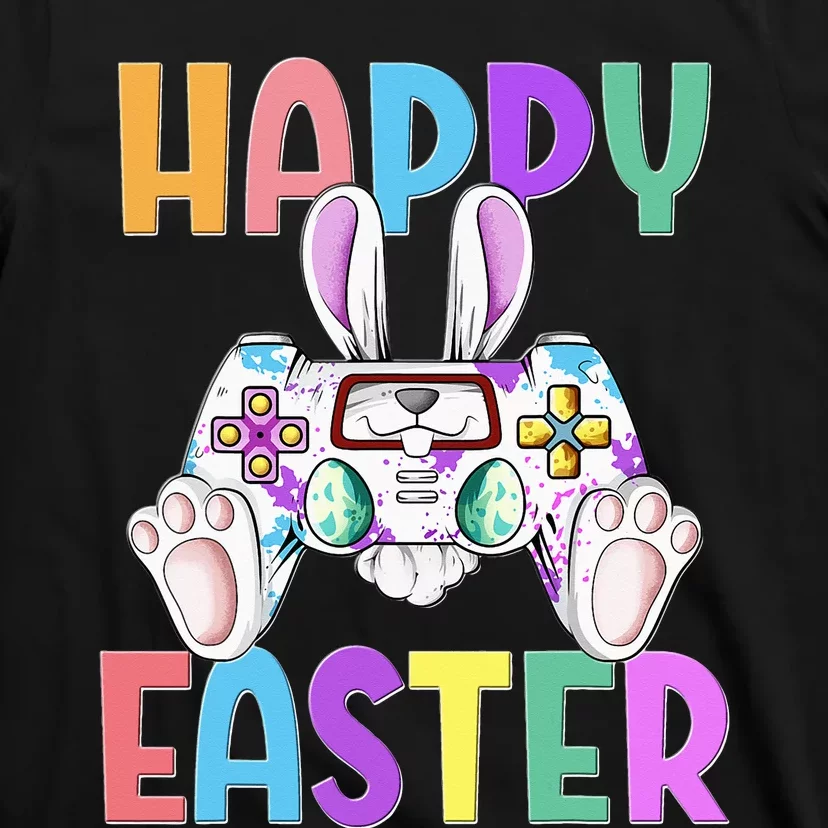 Happy Easter Gaming Controllers Bunny T-Shirt