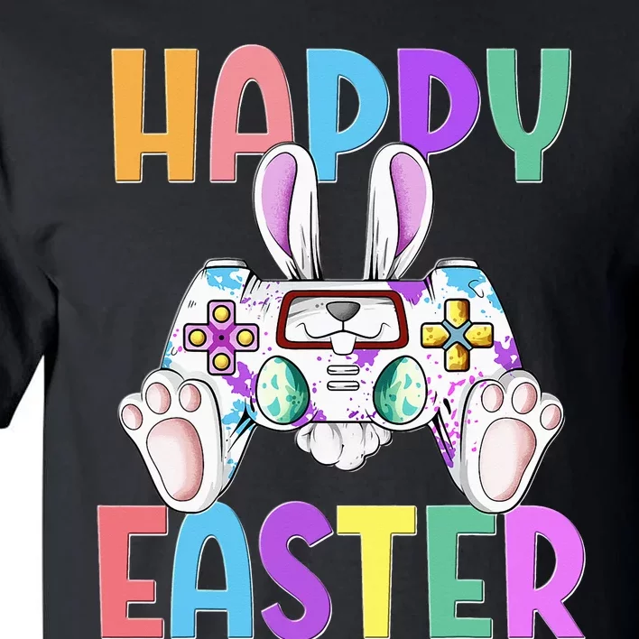 Happy Easter Gaming Controllers Bunny Tall T-Shirt