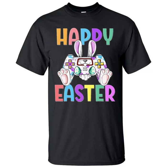 Happy Easter Gaming Controllers Bunny Tall T-Shirt