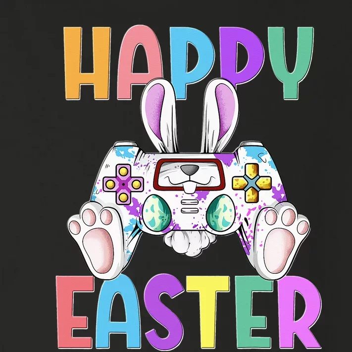 Happy Easter Gaming Controllers Bunny Toddler Long Sleeve Shirt