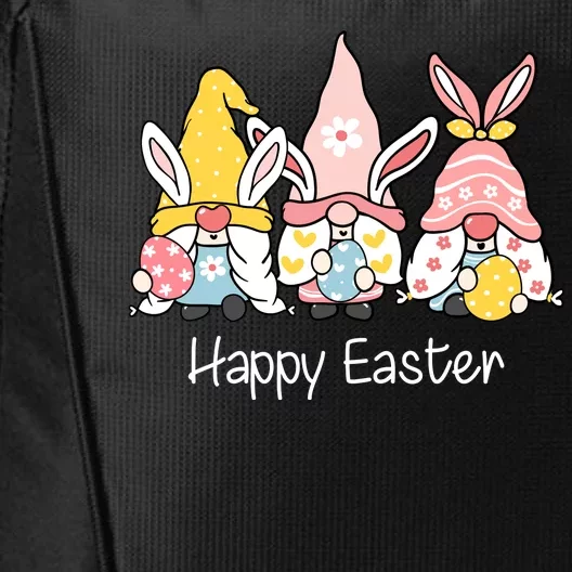 Happy Easter Gnome Holiday Cute Gift City Backpack