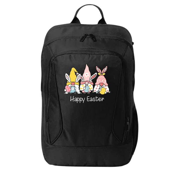 Happy Easter Gnome Holiday Cute Gift City Backpack