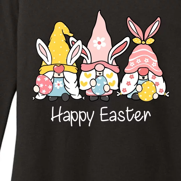 Happy Easter Gnome Holiday Cute Gift Womens CVC Long Sleeve Shirt