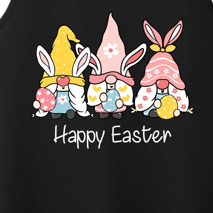 Happy Easter Gnome Holiday Cute Gift Performance Tank