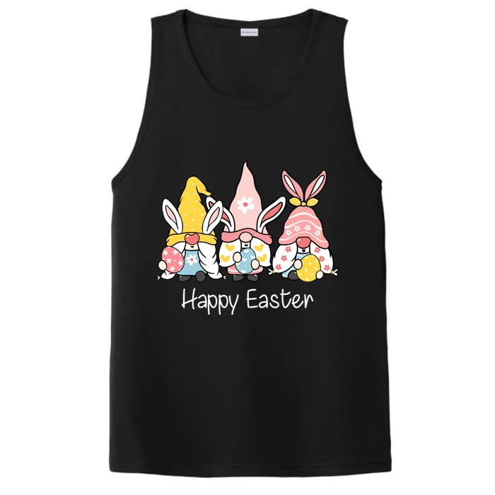 Happy Easter Gnome Holiday Cute Gift Performance Tank