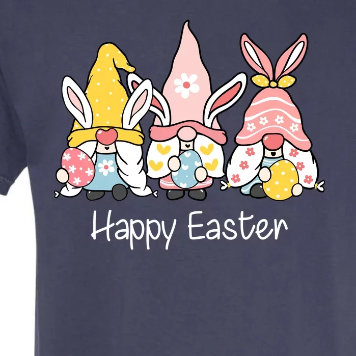 Happy Easter Gnome Holiday Cute Gift Garment-Dyed Heavyweight T-Shirt