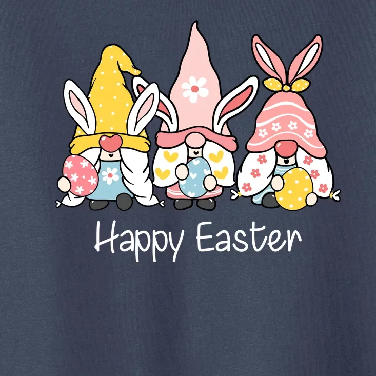 Happy Easter Gnome Holiday Cute Gift Toddler T-Shirt