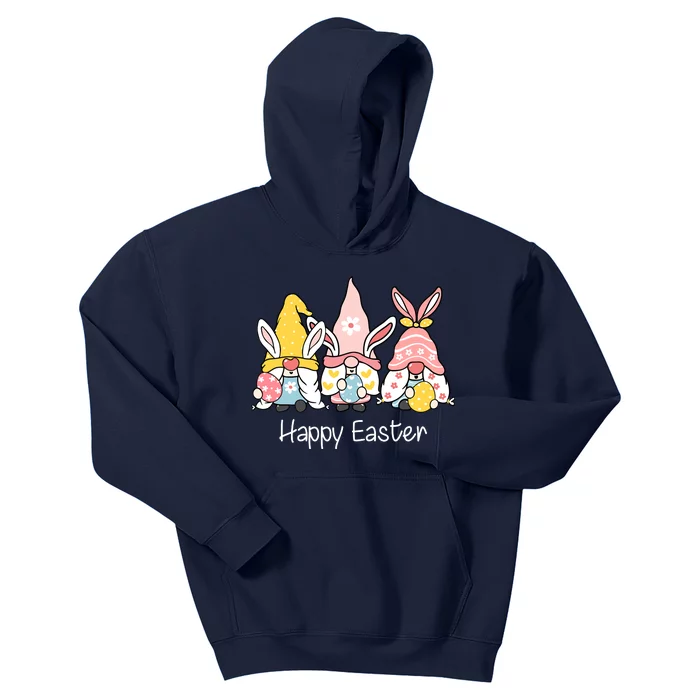 Happy Easter Gnome Holiday Cute Gift Kids Hoodie