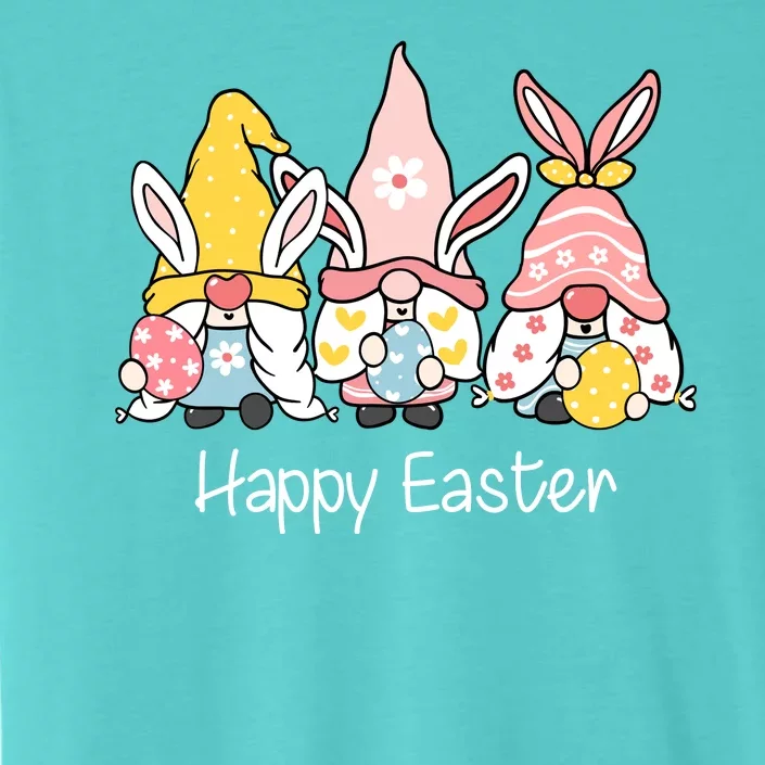 Happy Easter Gnome Holiday Cute Gift ChromaSoft Performance T-Shirt