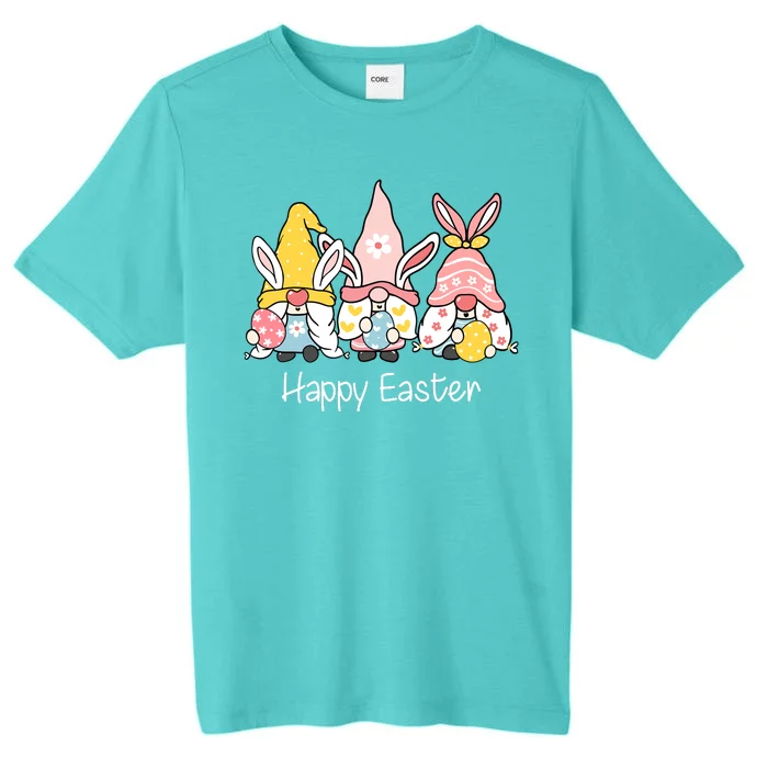 Happy Easter Gnome Holiday Cute Gift ChromaSoft Performance T-Shirt