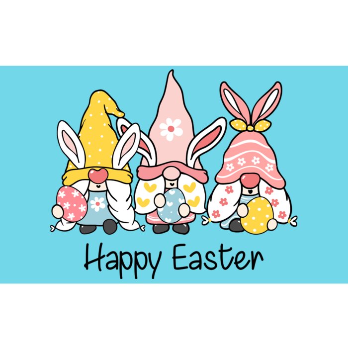 Happy Easter Gnome Holiday Cute Gift Bumper Sticker