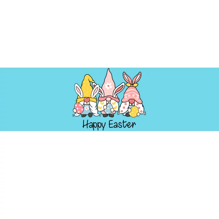 Happy Easter Gnome Holiday Cute Gift Bumper Sticker