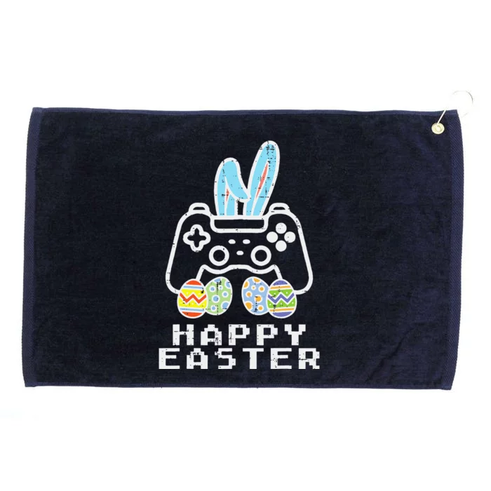 Happy Easter Game Controller Bunny Eggs Gamer Grommeted Golf Towel