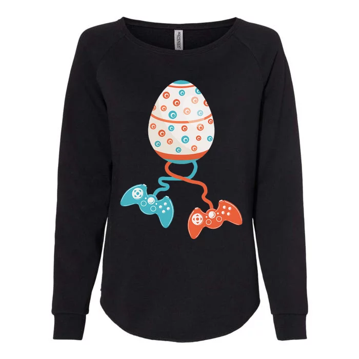 Happy Easter Gaming Eggs Happy Easter Gift For Gamer Womens California Wash Sweatshirt