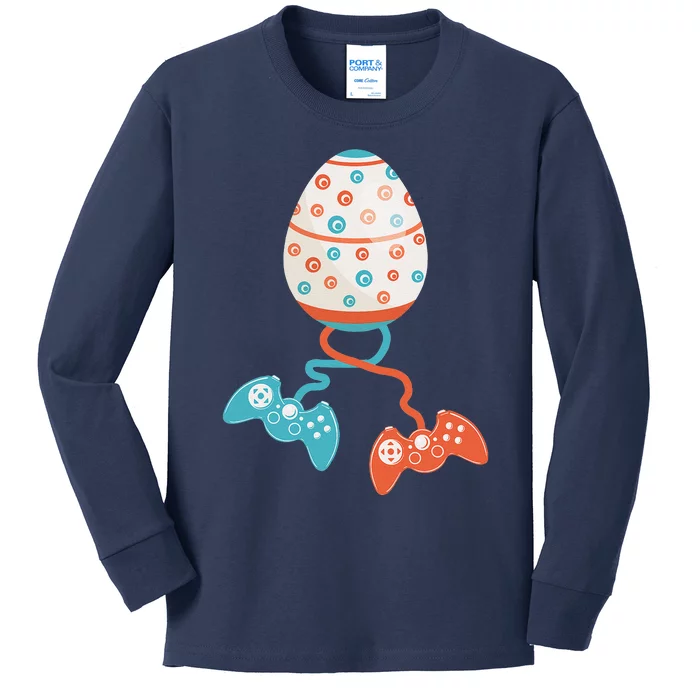 Happy Easter Gaming Eggs Happy Easter Gift For Gamer Kids Long Sleeve Shirt