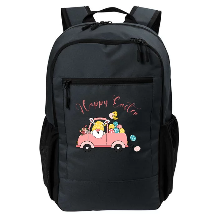 Happy Easter Gnome Truck Holiday Daily Commute Backpack