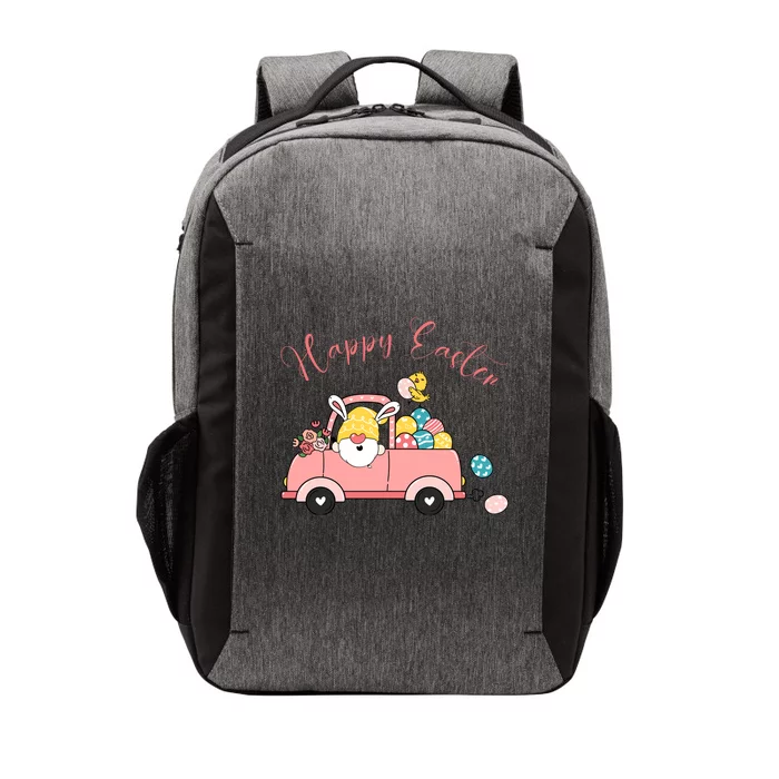 Happy Easter Gnome Truck Holiday Vector Backpack