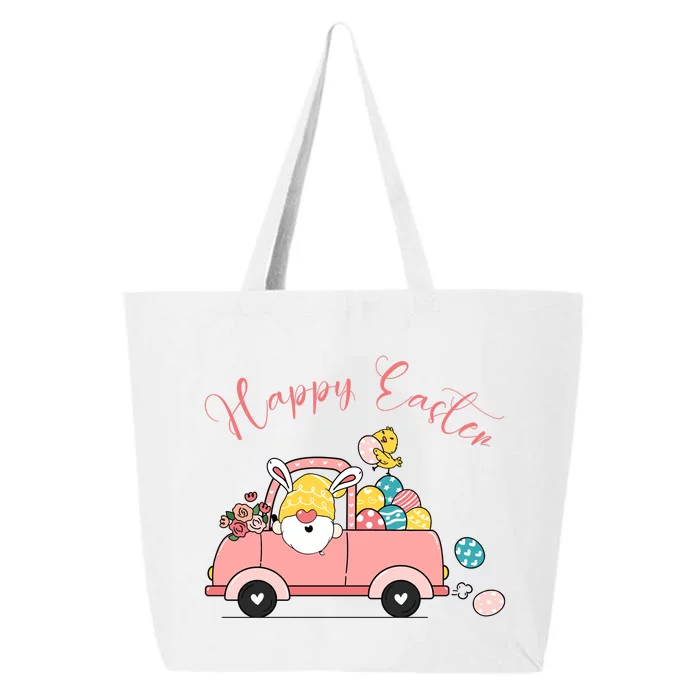 Happy Easter Gnome Truck Holiday 25L Jumbo Tote