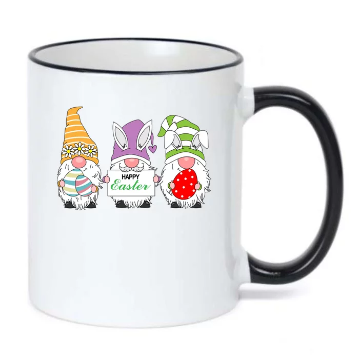 Happy Easter Gnome Black Color Changing Mug