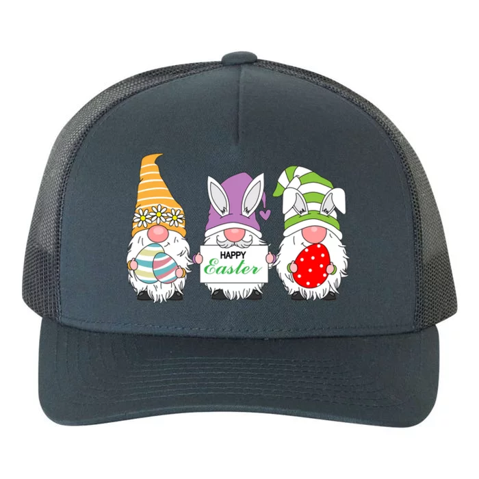 Happy Easter Gnome Yupoong Adult 5-Panel Trucker Hat