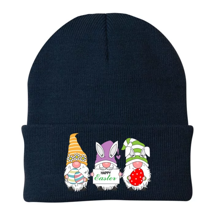 Happy Easter Gnome Knit Cap Winter Beanie