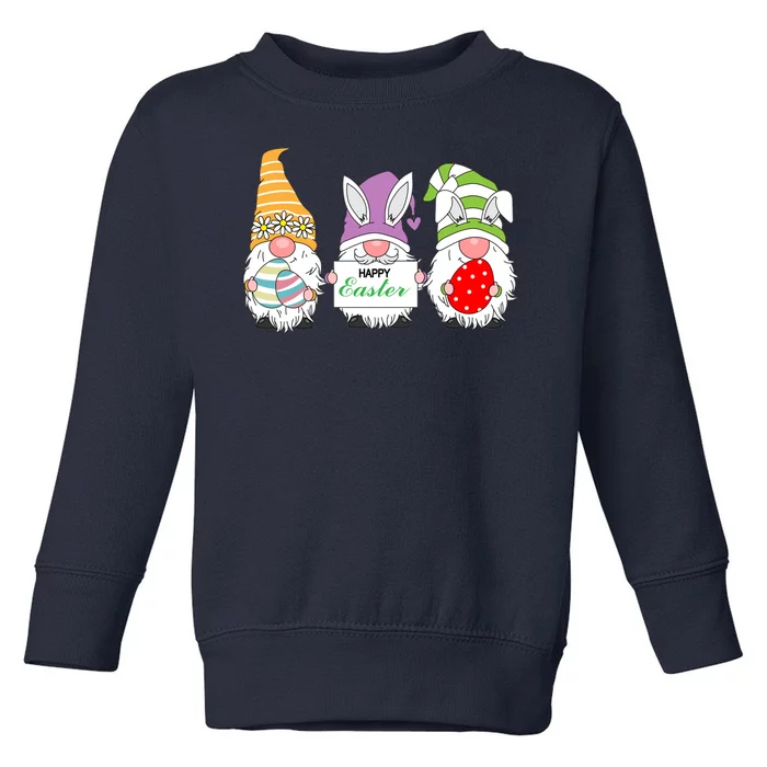 Happy Easter Gnome Toddler Sweatshirt