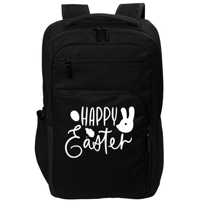 Happy Easter Holiday Bunny Impact Tech Backpack