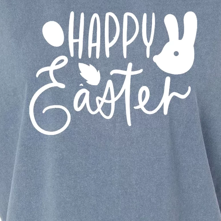 Happy Easter Holiday Bunny Garment-Dyed Women's Muscle Tee