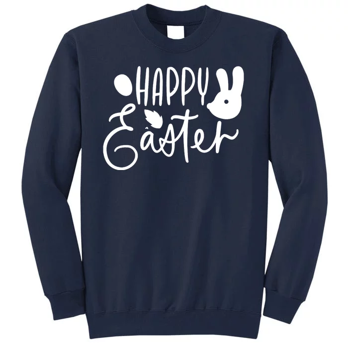 Happy Easter Holiday Bunny Tall Sweatshirt