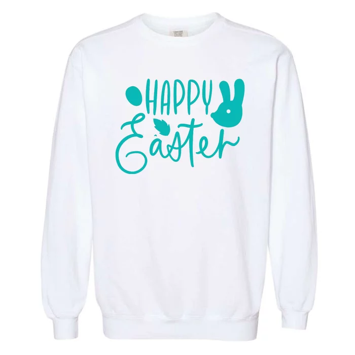 Happy Easter Holiday Bunny Garment-Dyed Sweatshirt