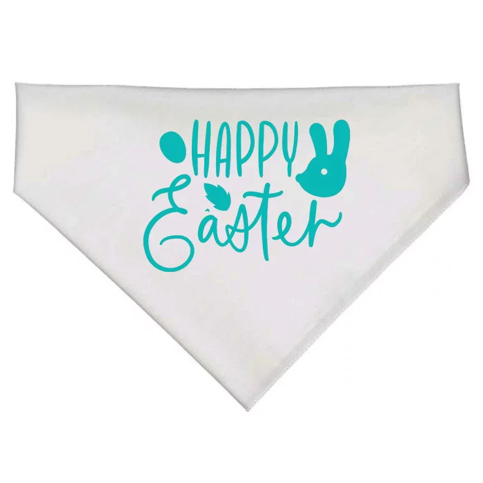 Happy Easter Holiday Bunny USA-Made Doggie Bandana