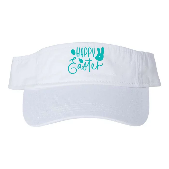 Happy Easter Holiday Bunny Valucap Bio-Washed Visor