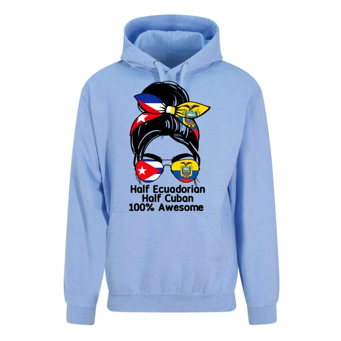 Half Ecuadorian Half Cuban 100 Percent Awesome Unisex Surf Hoodie