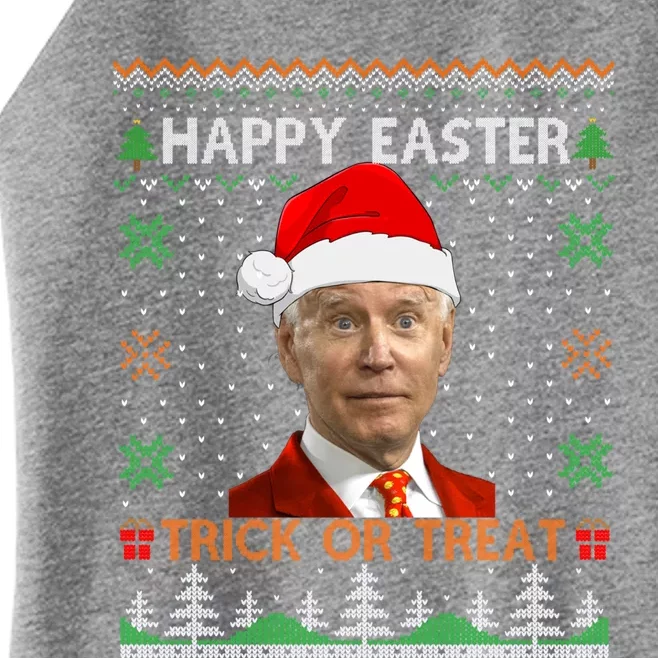 Happy Easter Hlw Funny Joe Biden Christmas Ugly Gift Women’s Perfect Tri Rocker Tank