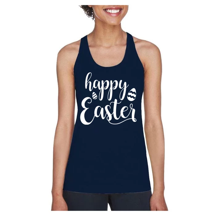 Happy Easter Holiday Women's Racerback Tank