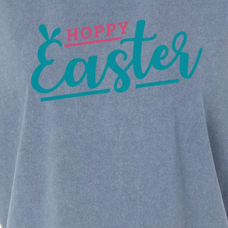 Hoppy Easter Holiday Garment-Dyed Women's Muscle Tee