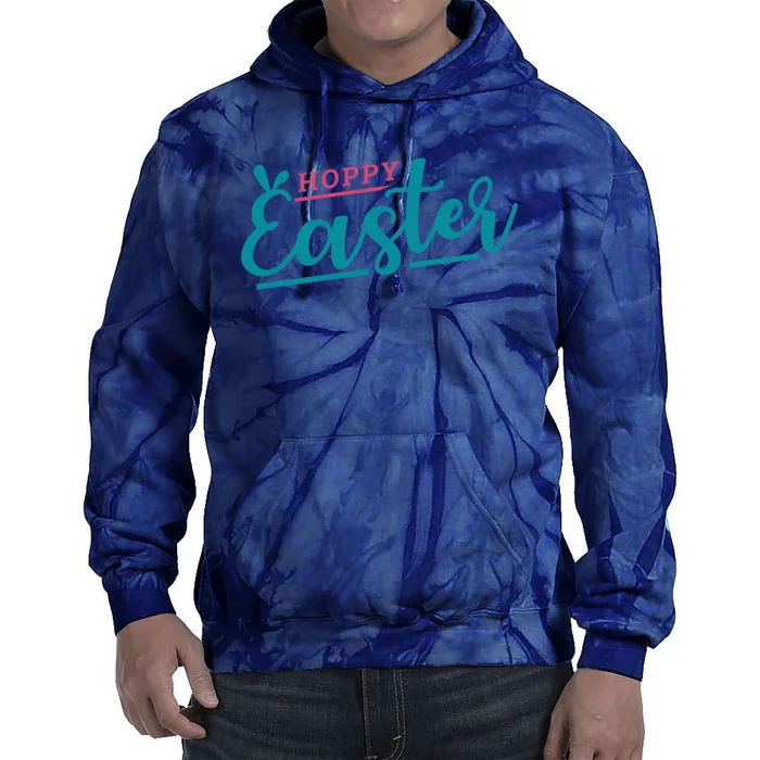 Hoppy Easter Holiday Tie Dye Hoodie