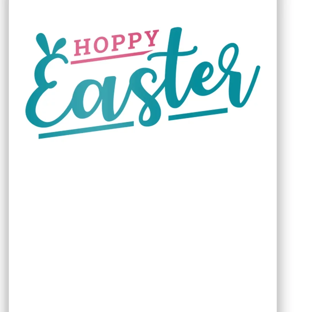 Hoppy Easter Holiday Poster